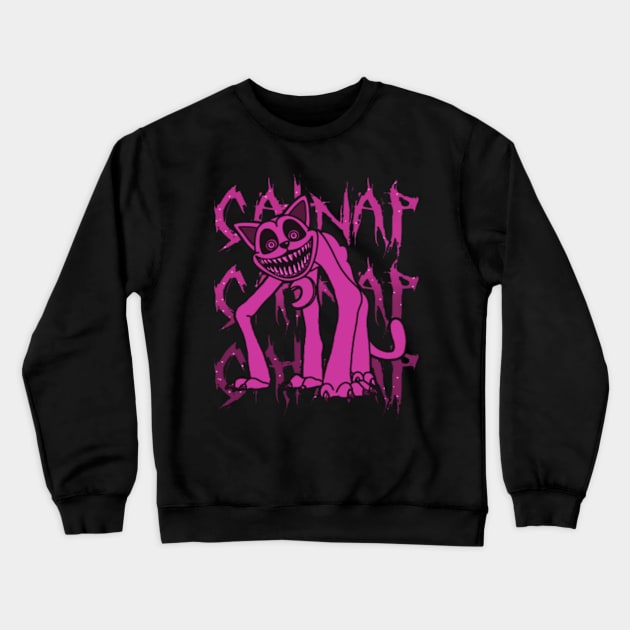 catnap pop Crewneck Sweatshirt by Jello_ink